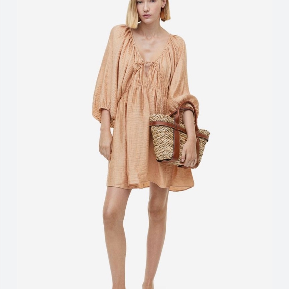 H&M Apricot Mini Dress